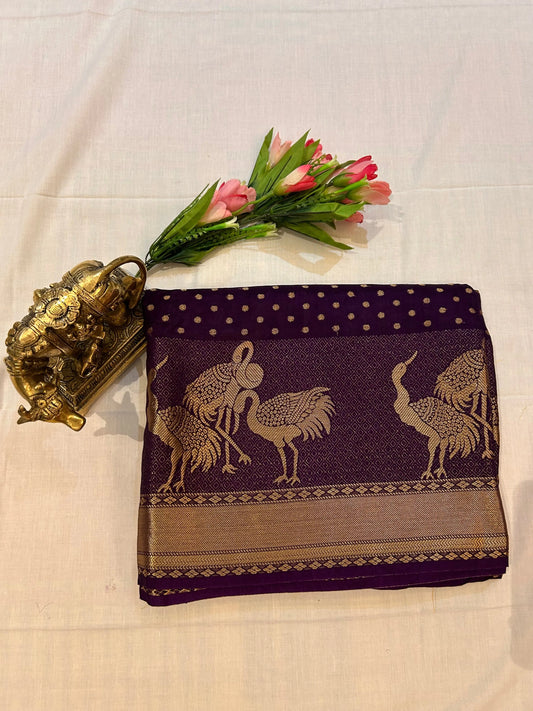 Raw Mango Silk Saree