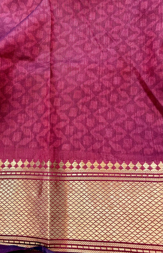 Red Color Semi Dola Silk Patola saree Mandira Silks