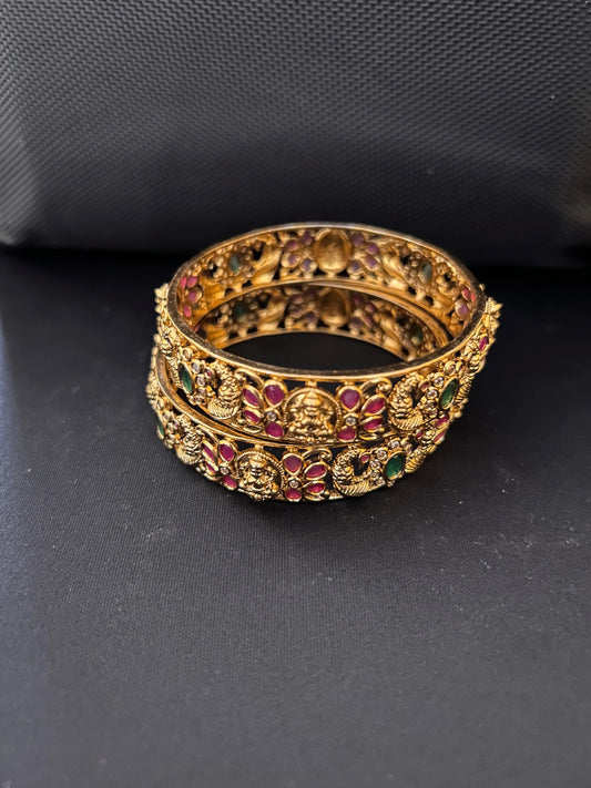 Designer Bangles-wide Mandira Silks
