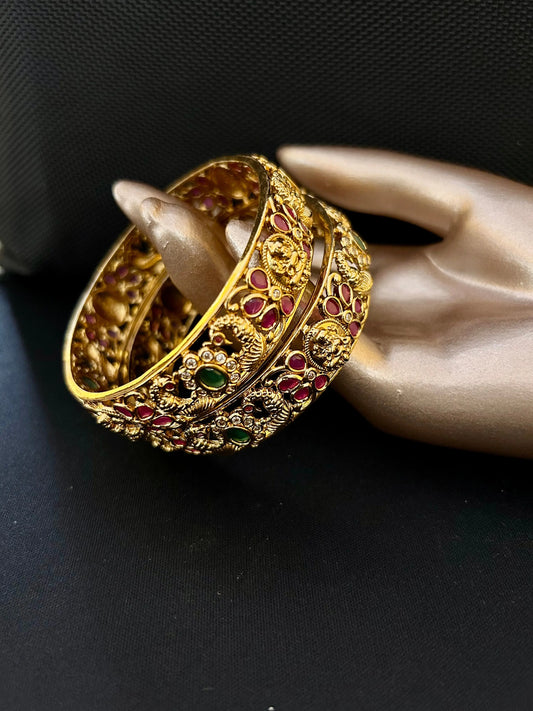 Designer Bangles-wide Mandira Silks