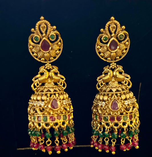 Heavy Jhumkas