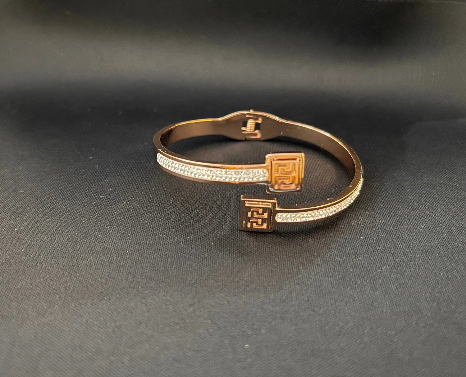 Rose Gold Shade Bracelets Mandira Silks