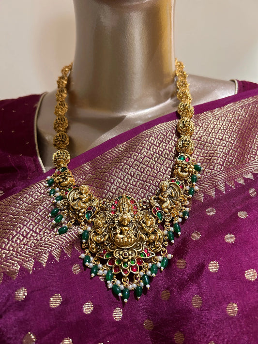 Long chain-Lakshmi design Mandira Silks