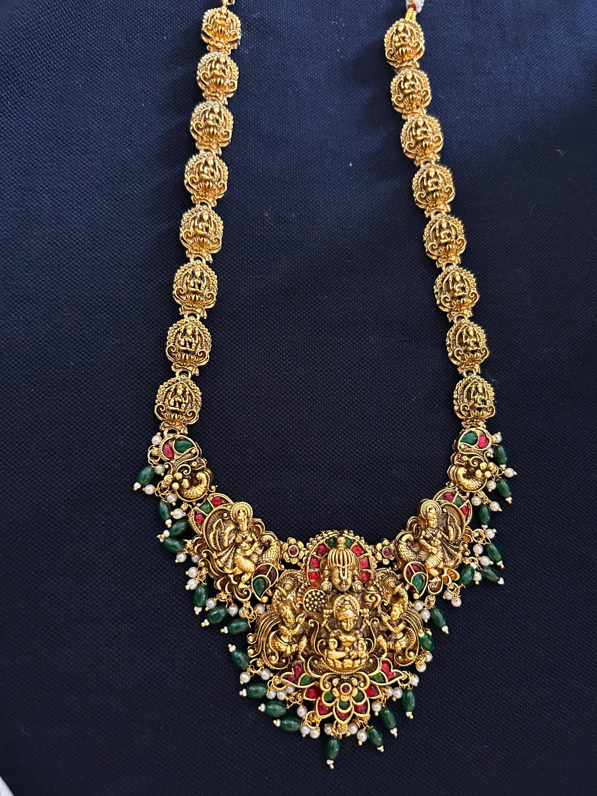 Long chain-Lakshmi design Mandira Silks