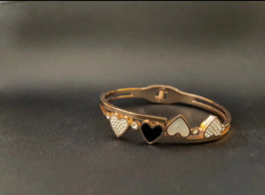 Rose Gold Shade Bracelets Mandira Silks