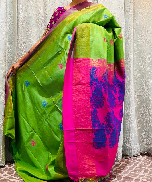 Luxurious Soft Silk Saree for Special Occasions