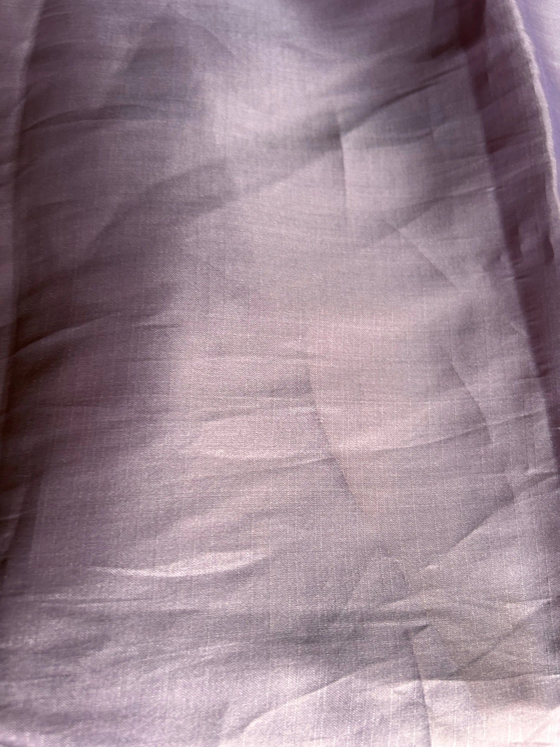 Lavender Color Dabu Tussar Saree with appliqué work Mandira Silks