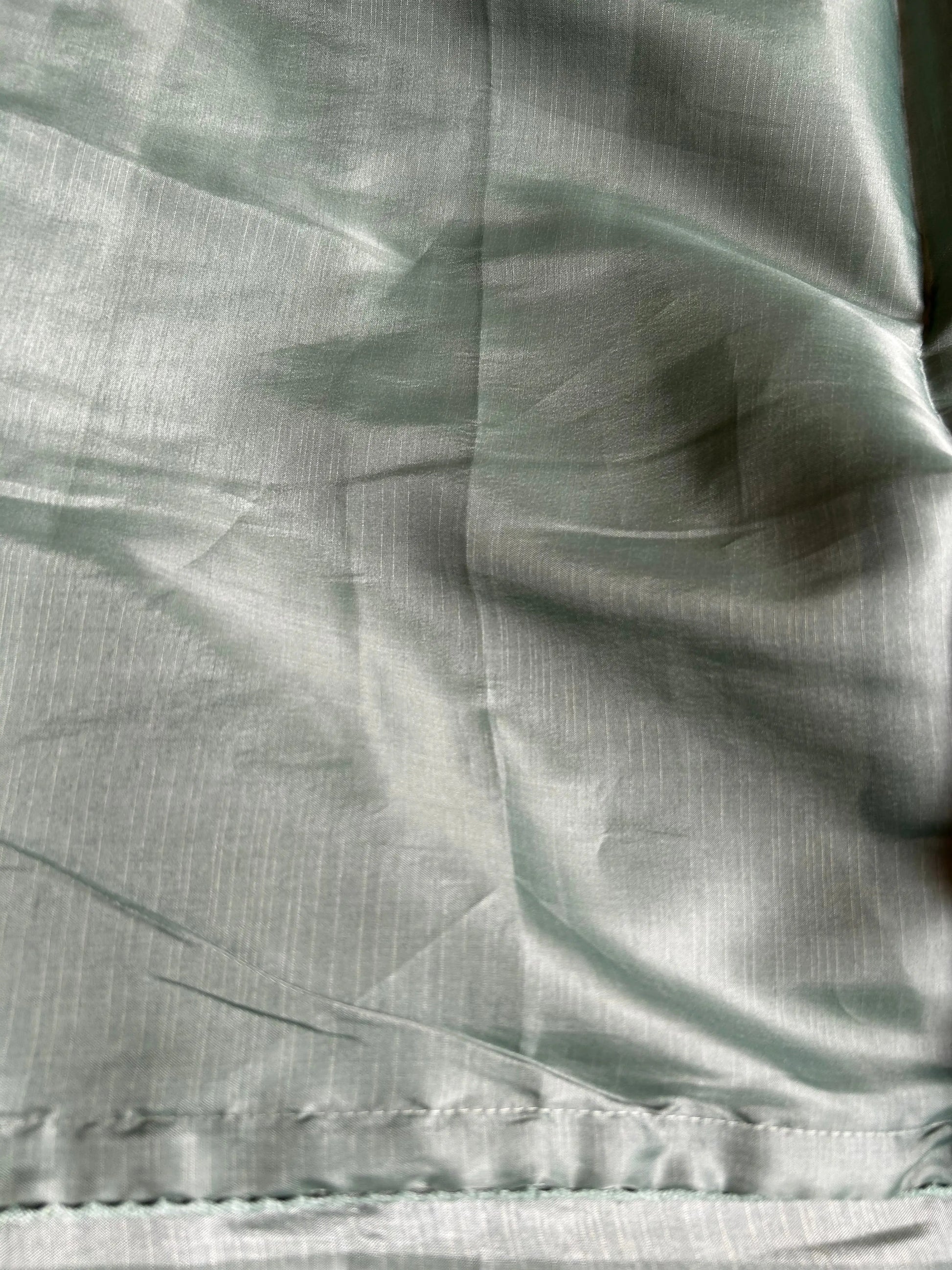 Light green Color Tussar Saree with appliqué work Mandira Silks